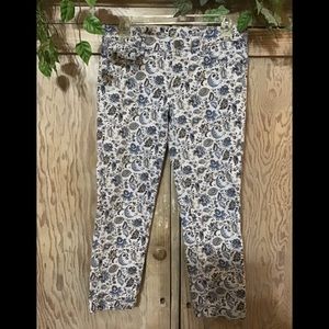 🌼3 for $15🌼 Ann Taylor LOFT floral crop pants